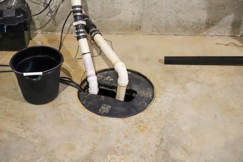 Completed Sump Pump Setup